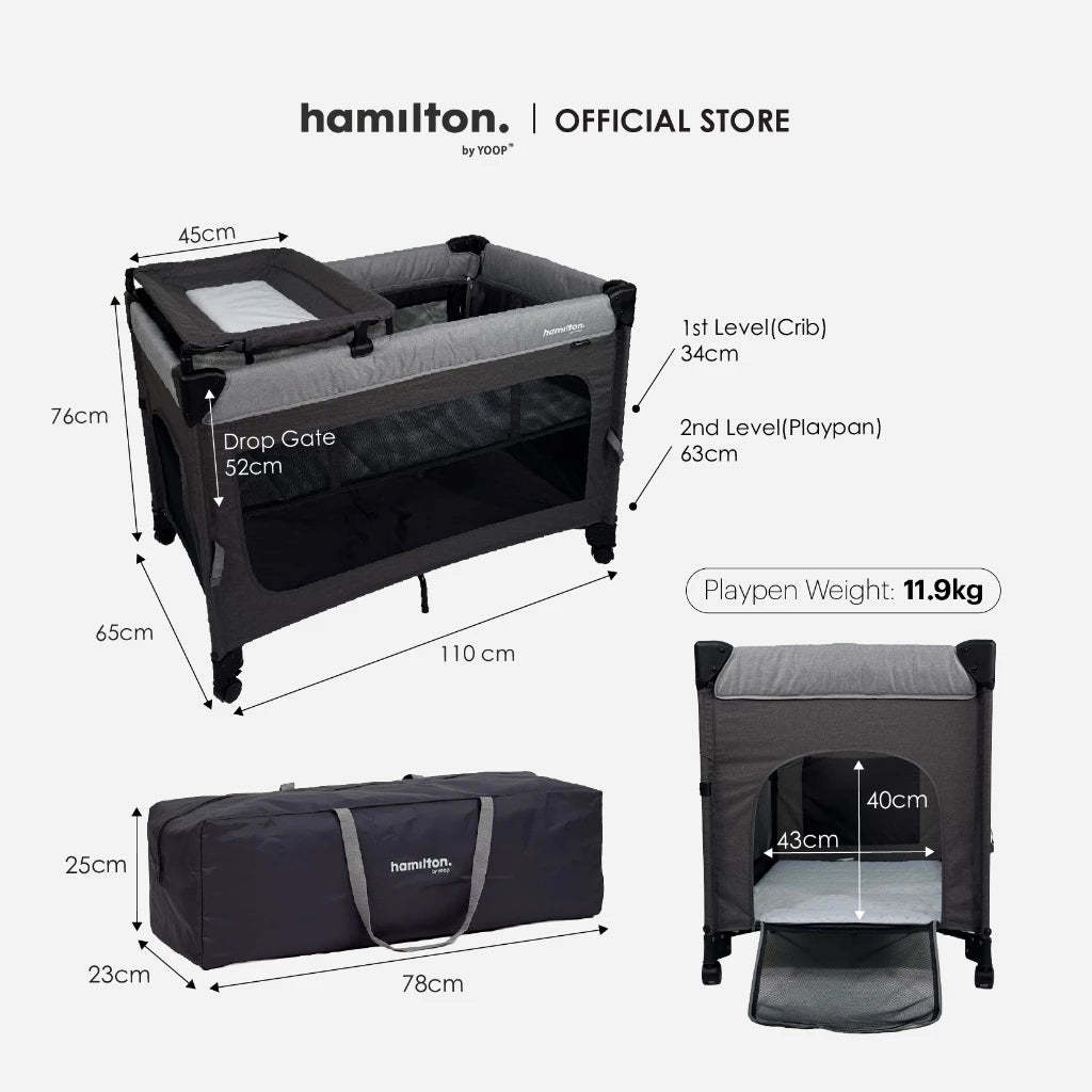 Hamilton DreamLite Playpen