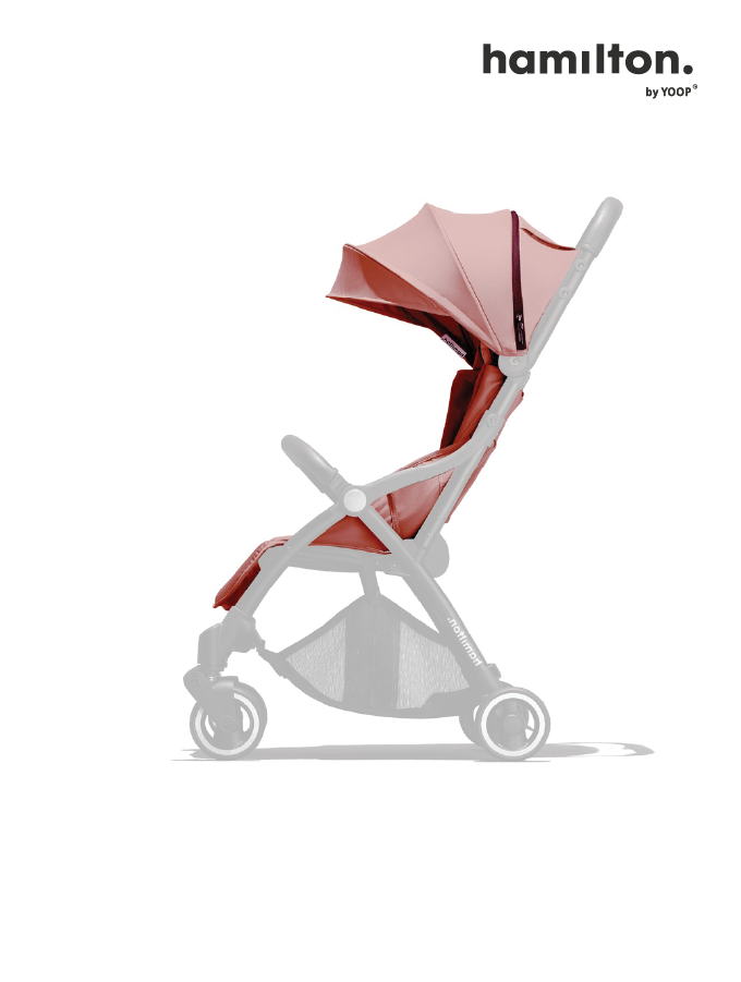 Stroller Color Pack (Seat Pad + Canopy)  |  Hamilton Online Singapore