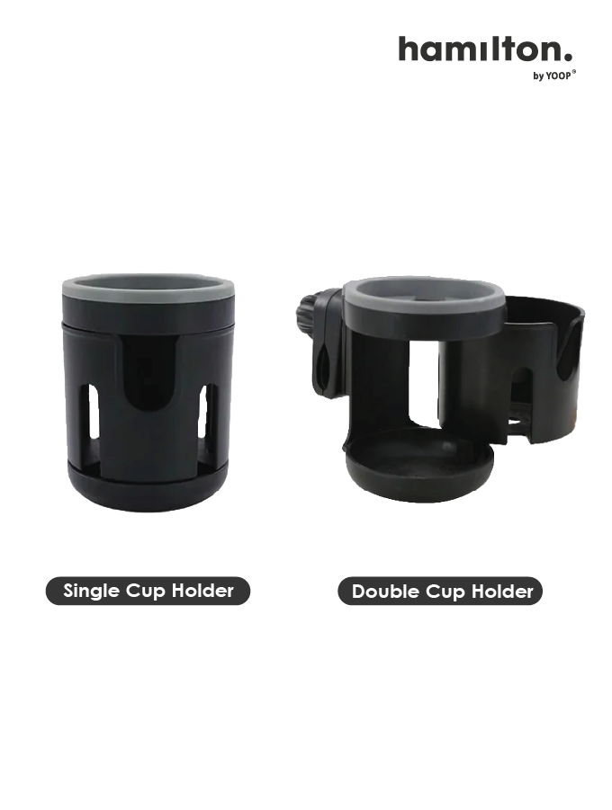 2 in 1 Stroller Universal Twin Cup Holder | Hamilton Online Singapore