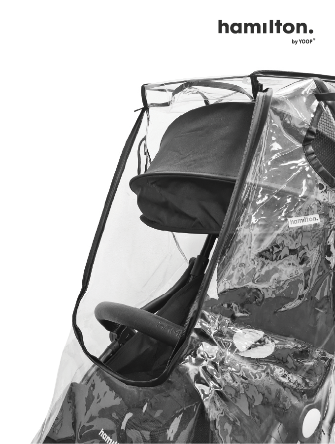 Stroller Rain Cover with Shield | Hamilton Online Singapore