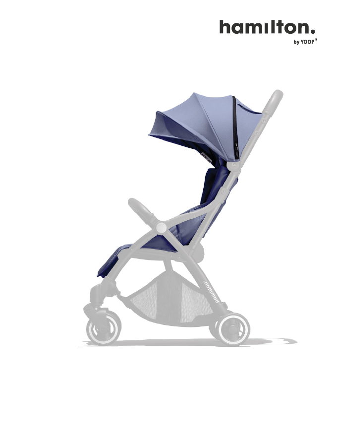 Stroller Color Pack (Seat Pad + Canopy)  |  Hamilton Online Singapore