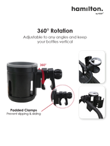 2 in 1 Stroller Universal Twin Cup Holder | Hamilton Online Singapore