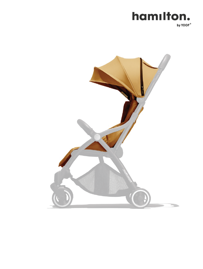 Stroller Color Pack (Seat Pad + Canopy)  |  Hamilton Online Singapore