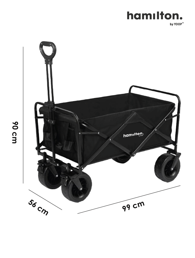 Flexi-Fold Wagon Plus with Brake Wheels | Hamilton Online Singapore