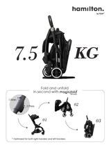 X1 Plus x DTD Special Edition Travel System | MagicFold™