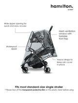 Stroller Rain Cover with Shield | Hamilton Online Singapore