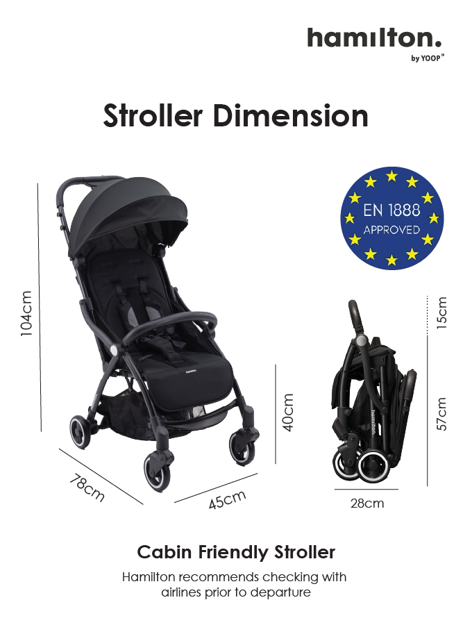 X1 Plus x DTD Special Edition Stroller | Hamilton Online Singapore