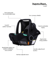 Zeno Plus Infant Car Seat | Hamilton Online Singapore