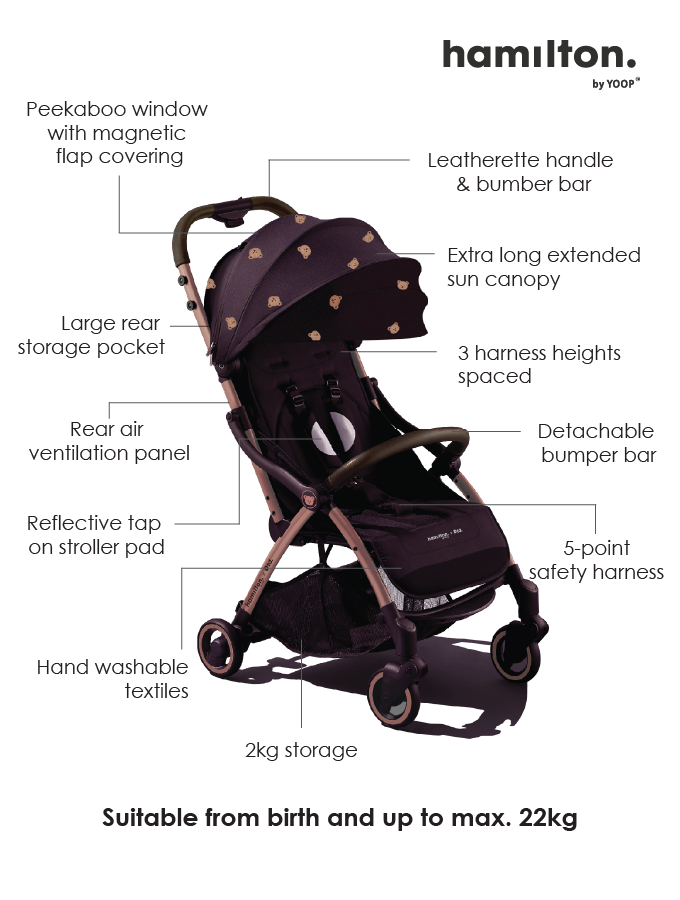 X1 Plus x DTD Special Edition Stroller | Hamilton Online Singapore