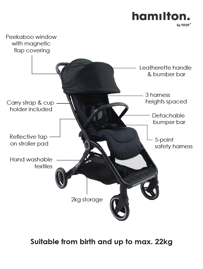 S2 Stroller |  Hamilton Online Singapore