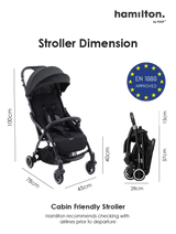 X1 Lite Stroller | The Lightest Carry Stroller For Busy Mums