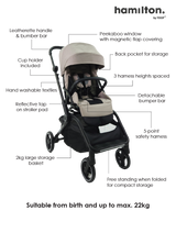 T1 Stroller |  MagicFold™ | Hamilton Online Singapore