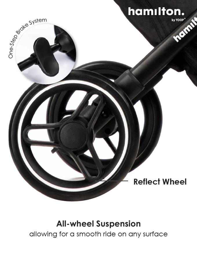 T1 360 Turnable Stroller | Hamilton Online Singapore