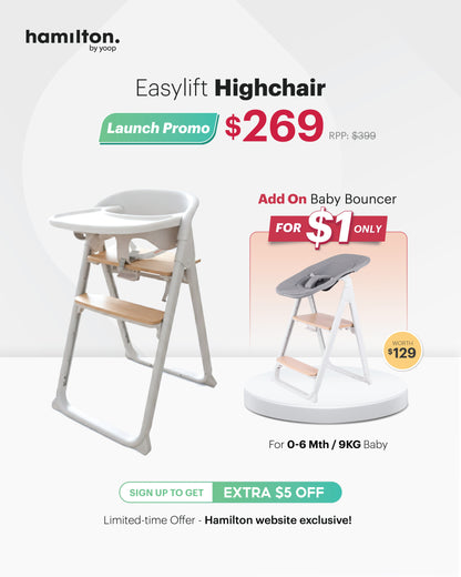 Easylift Highchair with Bouncer