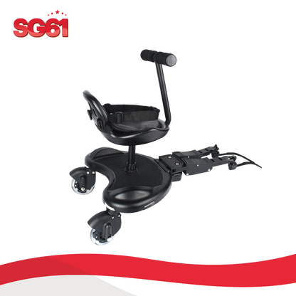 Wheeled Board with Detachable Seat