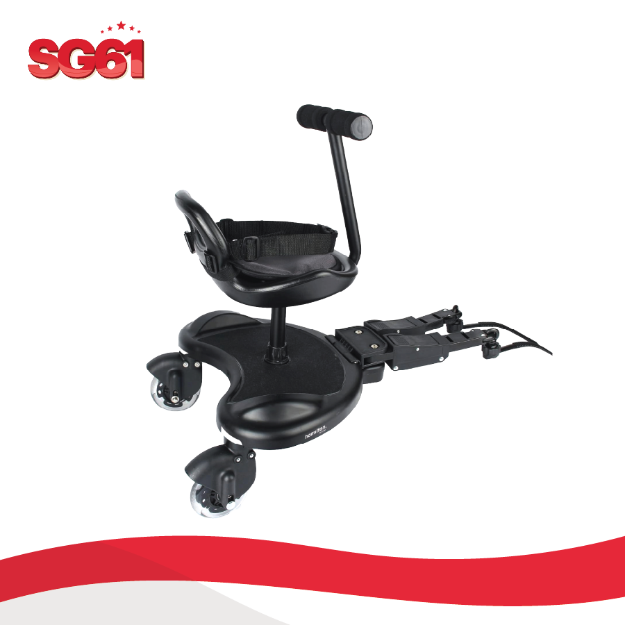 Wheeled Board with Detachable Seat