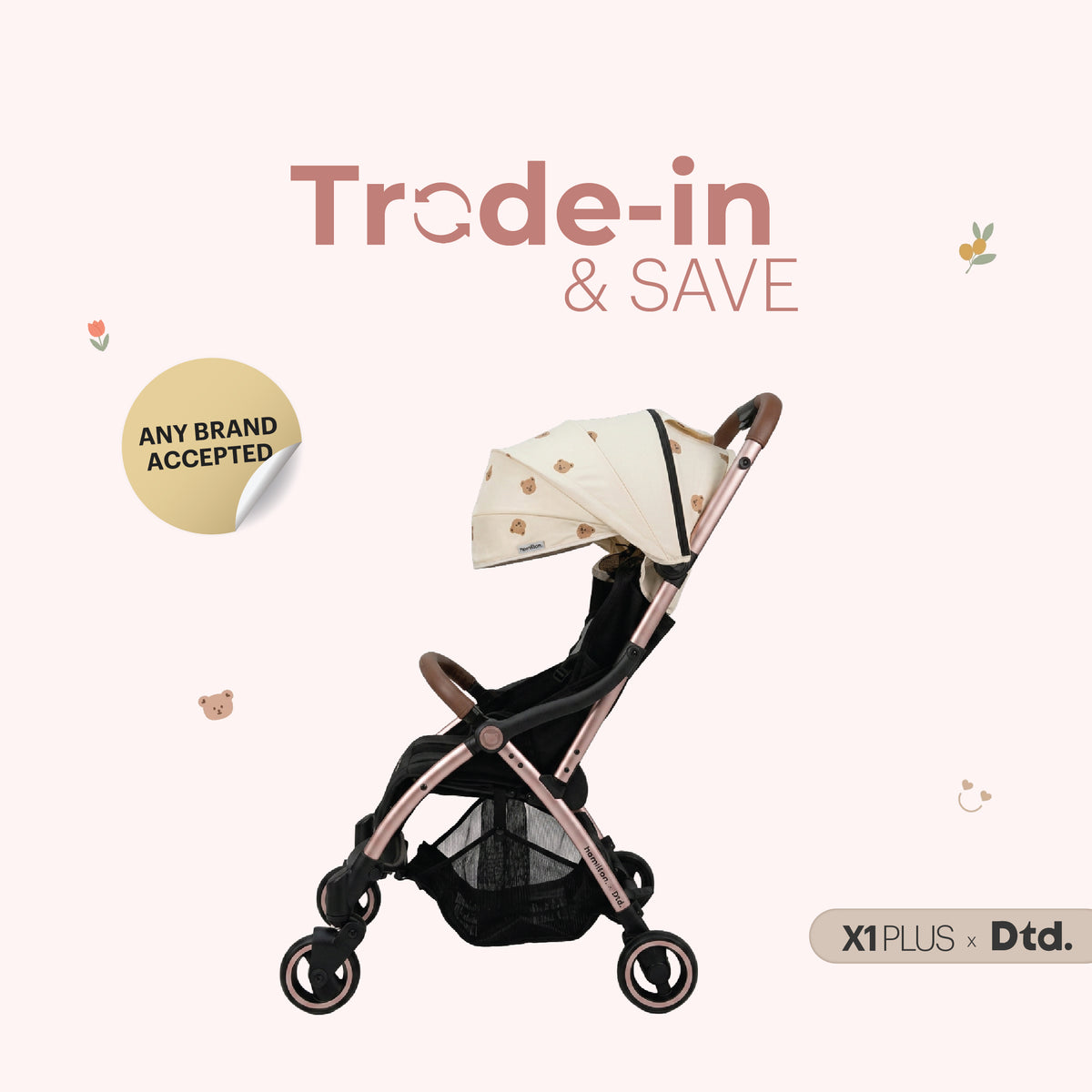 [Trade-in] X1 Plus x DTD Stroller