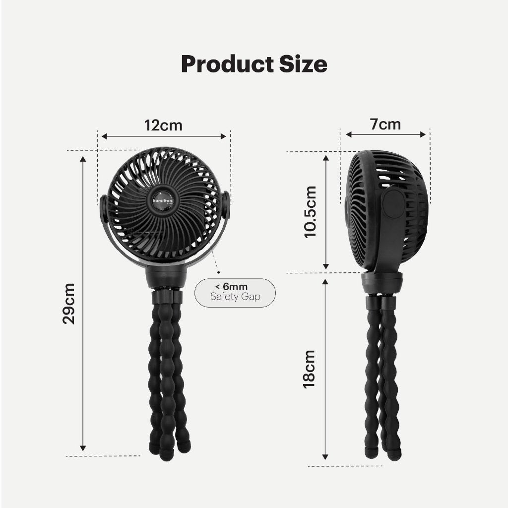 Portable Stroller Fan